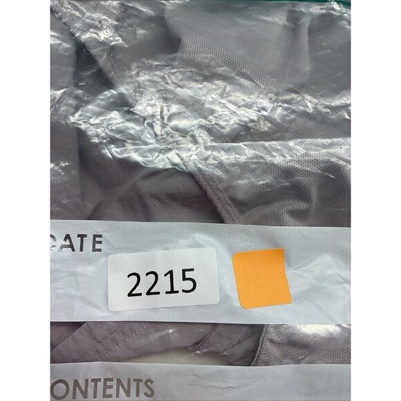 Varley Kallin‎ Running Shorts metallic lilac purple built in brief size XL - Picture 8 of 8